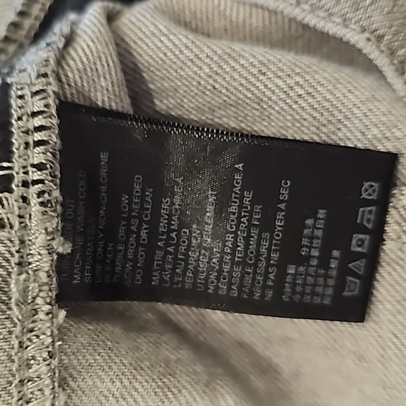 BDG Urban Outfitters Henri Seamed Gray High Rise Straight Leg Jeans - Size 26 - Picture 8 of 8